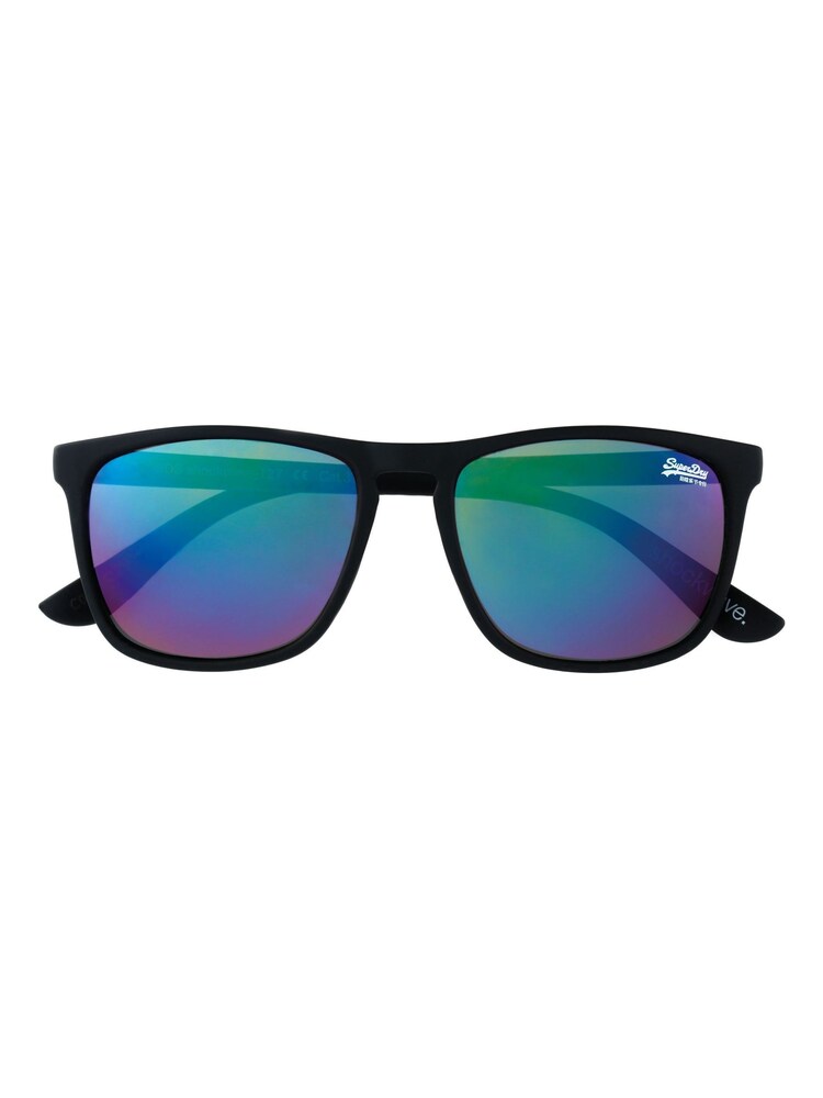 Superdry Black Shockwave Sunglasses - Image 1 of 2