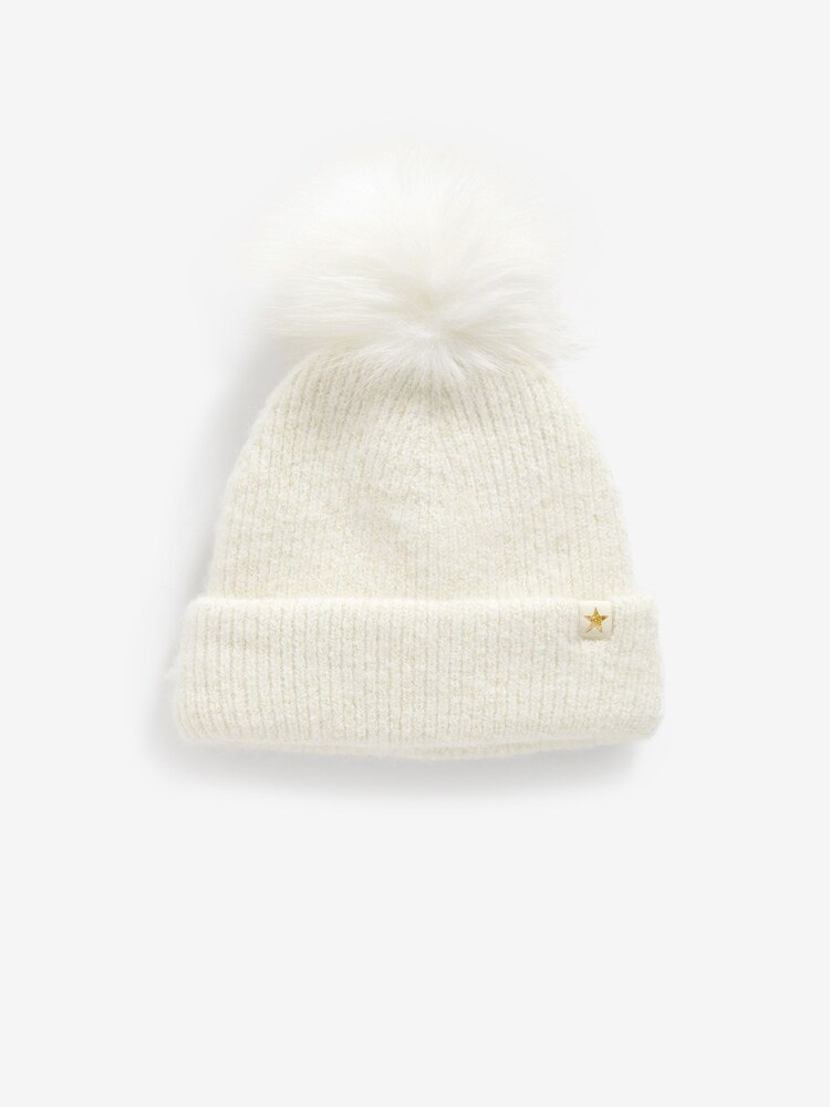 Ecru White Hat, Gloves And Scarf Set (3-16yrs) - Image 2 of 4