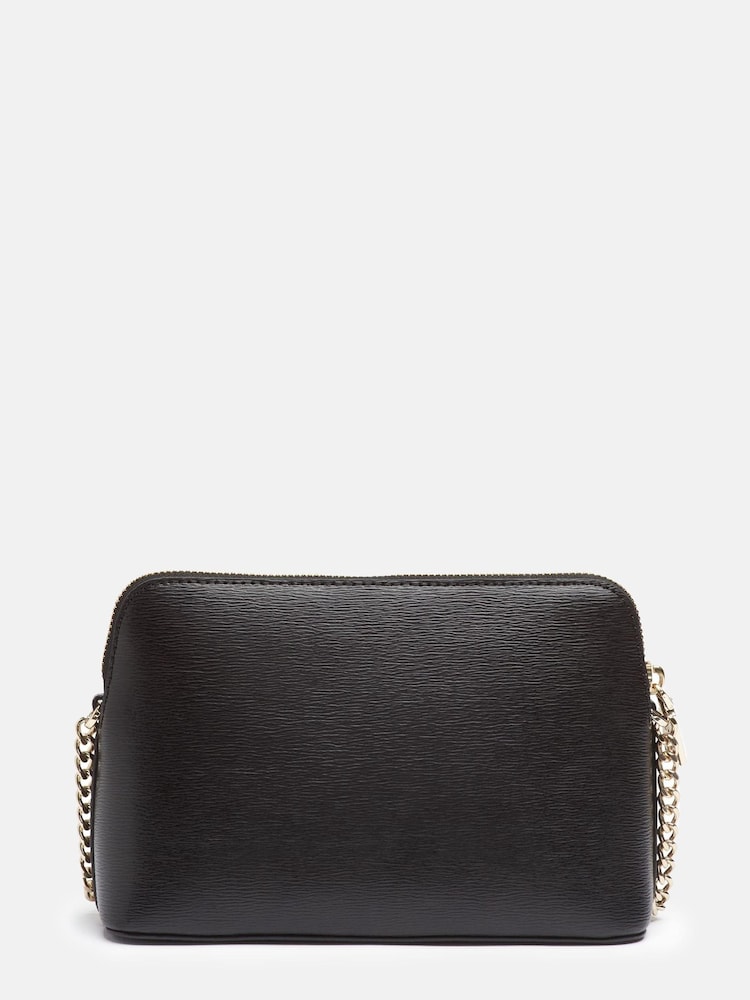 DKNY Black Bryant Dome Leather Cross Body Bag - Image 2 of 6
