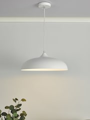 Dar Lighting White Kaelan Ceiling Light Pendant - Image 1 of 4