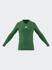 Зеленый - Базовый топ с длинными рукавами adidas Teamwear - Изображение 1 из 8