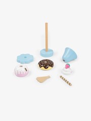 JoJo Maman Bébé Wooden Ice Cream Stacking Toy - Image 2 of 5