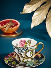 Spode White Creatures of Curiosity Teacup & Saucer - Image 2 of 4