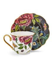 Spode White Creatures of Curiosity Teacup & Saucer - Image 3 of 4