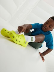 Crocs Yellow Classic Kids Unisex Clogs - Image 1 of 9