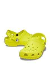 Crocs Yellow Classic Kids Unisex Clogs - Image 7 of 9