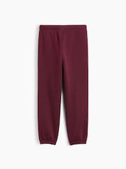 Gap Burgundy Vintage Soft Arch Logo Joggers (6mths-5yrs) - Image 2 of 3