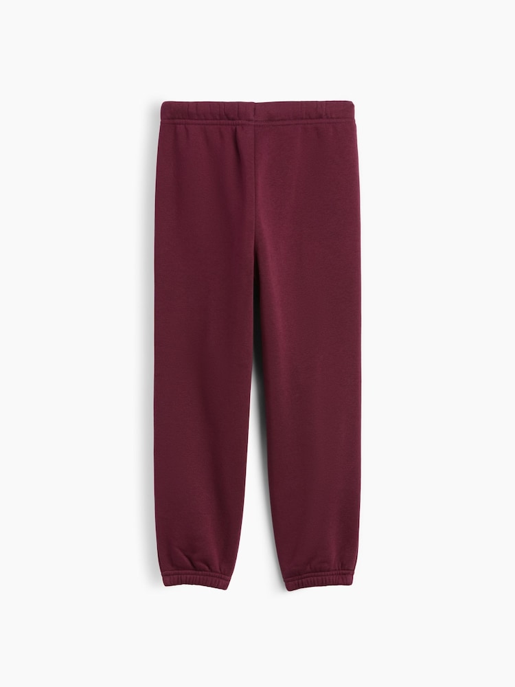 Gap Burgundy Vintage Soft Arch Logo Joggers (6mths-5yrs) - Image 2 of 3