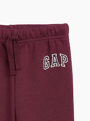 Gap Burgundy Vintage Soft Arch Logo Joggers (6mths-5yrs) - Image 3 of 3