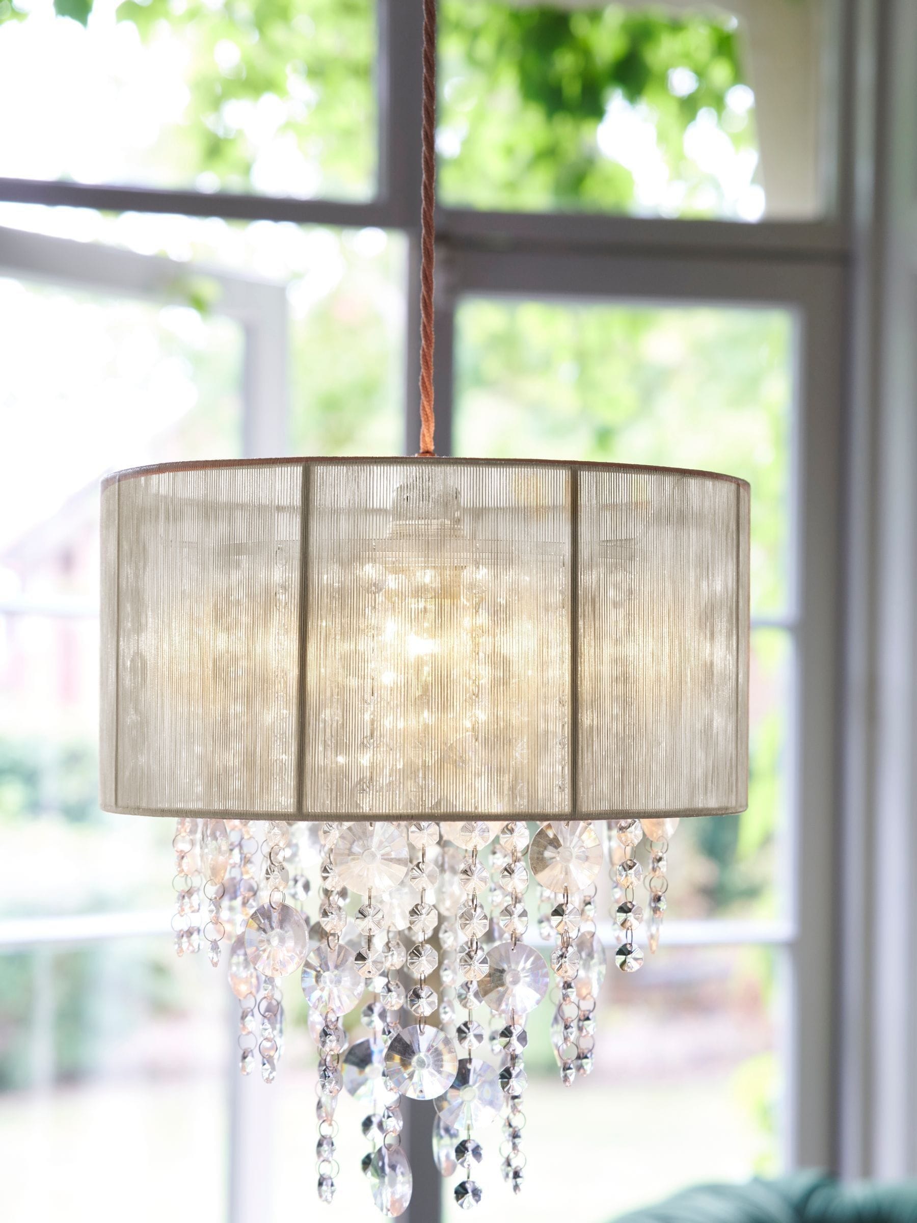 Grey and gold light shade hotsell
