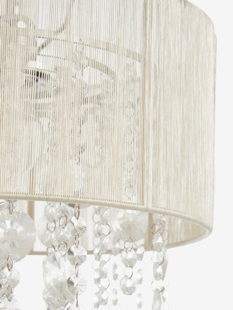 Champagne Gold Palazzo Easy Fit Pendant Lamp Shade - Image 5 of 8