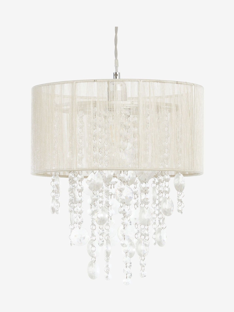 Champagne Gold Palazzo Easy Fit Pendant Lamp Shade - Image 6 of 8
