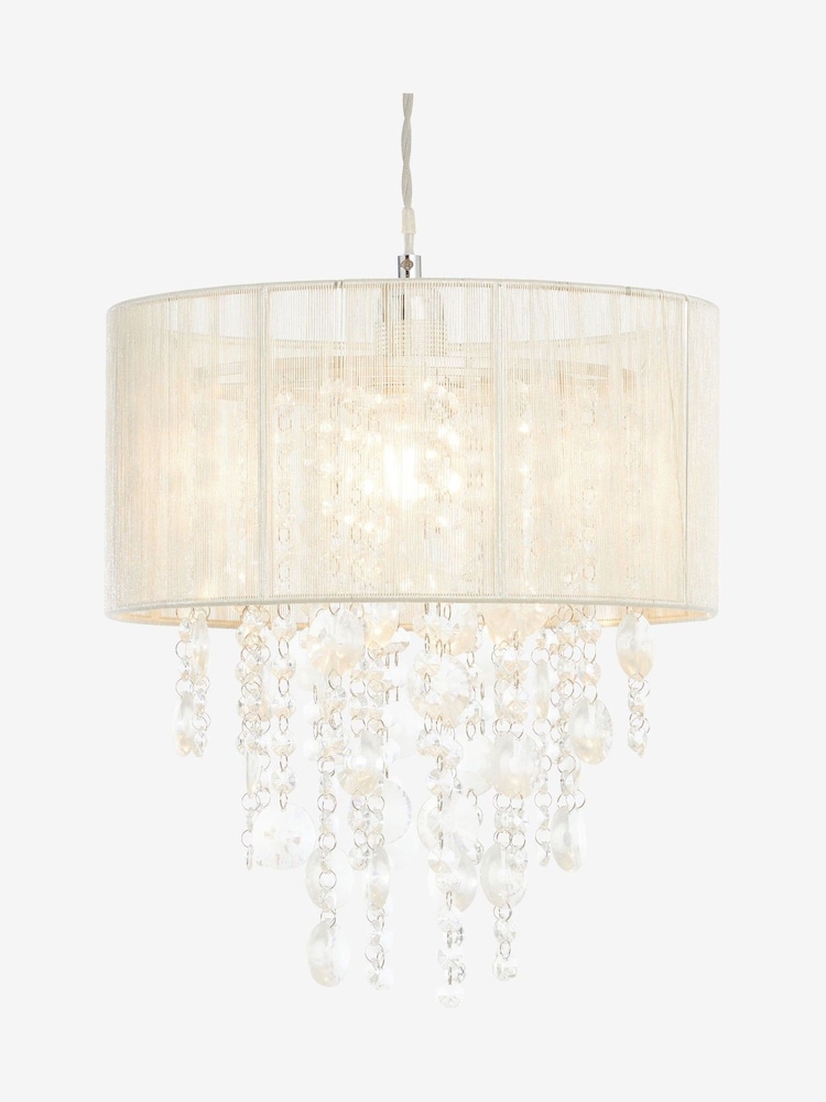 Champagne Gold Palazzo Easy Fit Pendant Lamp Shade - Image 7 of 8