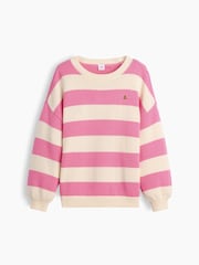 Gap Pink Stripe Oversized Sweater (4-13yrs) - Image 4 of 5