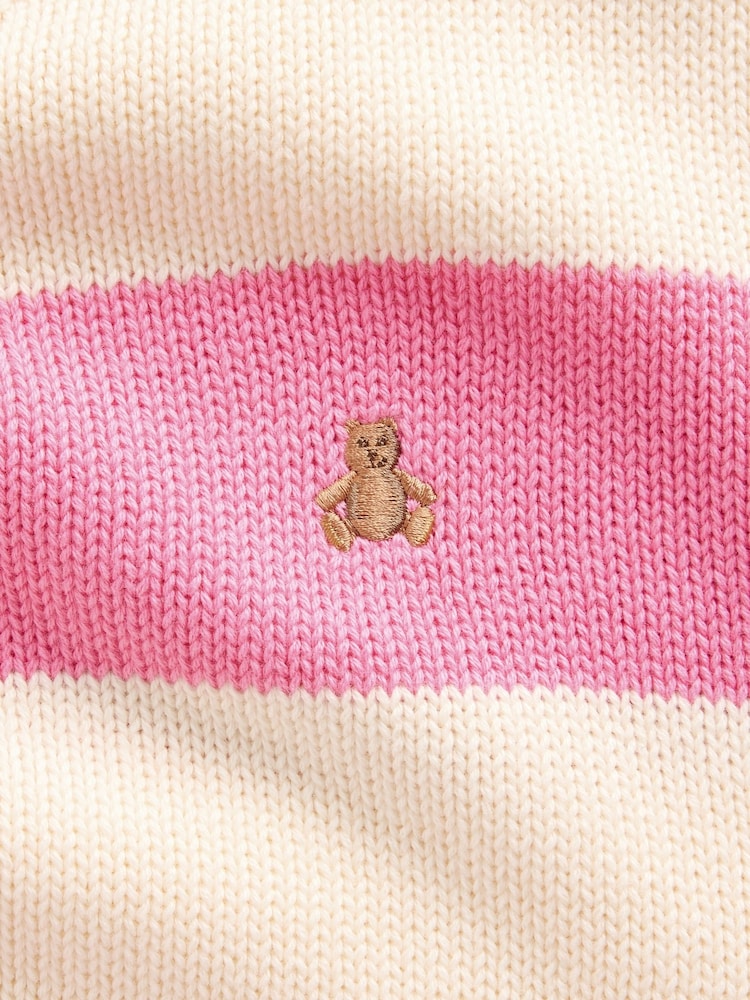 Gap Pink Stripe Oversized Sweater (4-13yrs) - Image 5 of 5