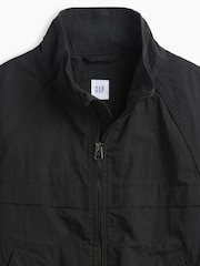 Gap Black Relaxed Track Jacket (4-13yrs) - Image 5 of 5