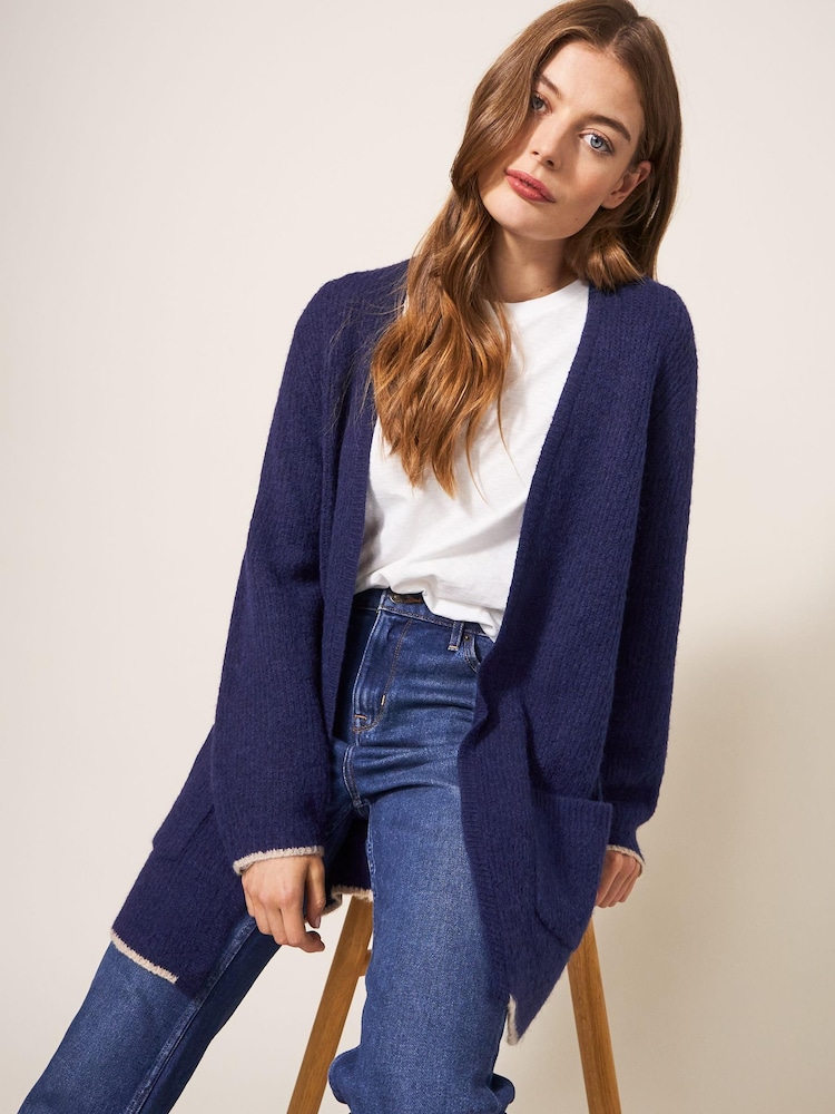 White Stuff Erica Longline Cardigan - Image 1 of 6