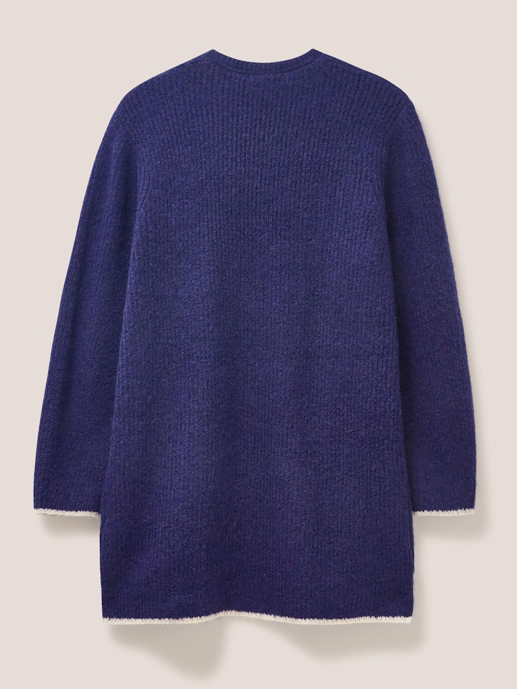 White Stuff Erica Longline Cardigan - Image 6 of 6