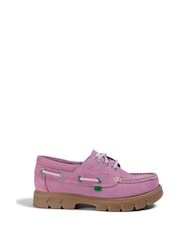 Kickers Purple Lennon Boat Shoes - Image 1 of 8