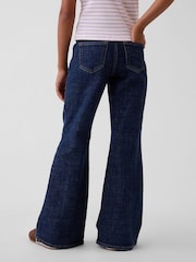 Gap Dark Wash Low Rise Relaxed Flare Jeans (5-13yrs) - Image 2 of 6