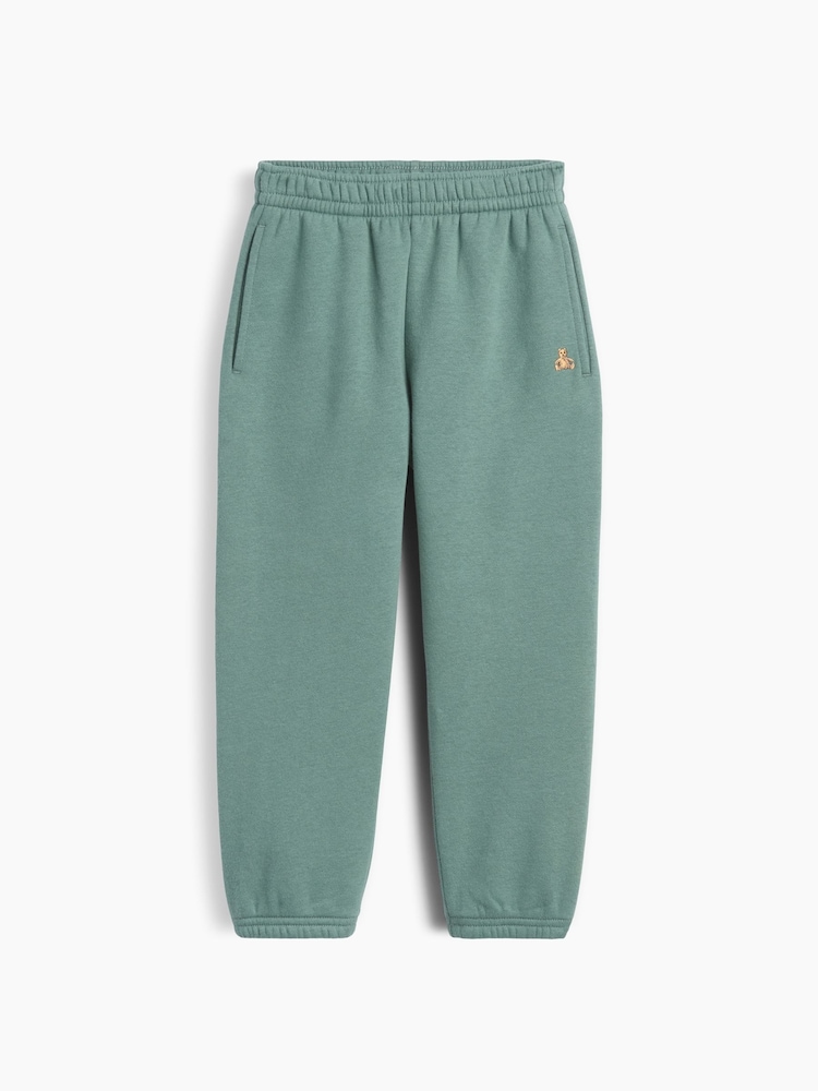 Gap Teal Green Vintage Soft Joggers (6mths-5yrs) - Image 1 of 2