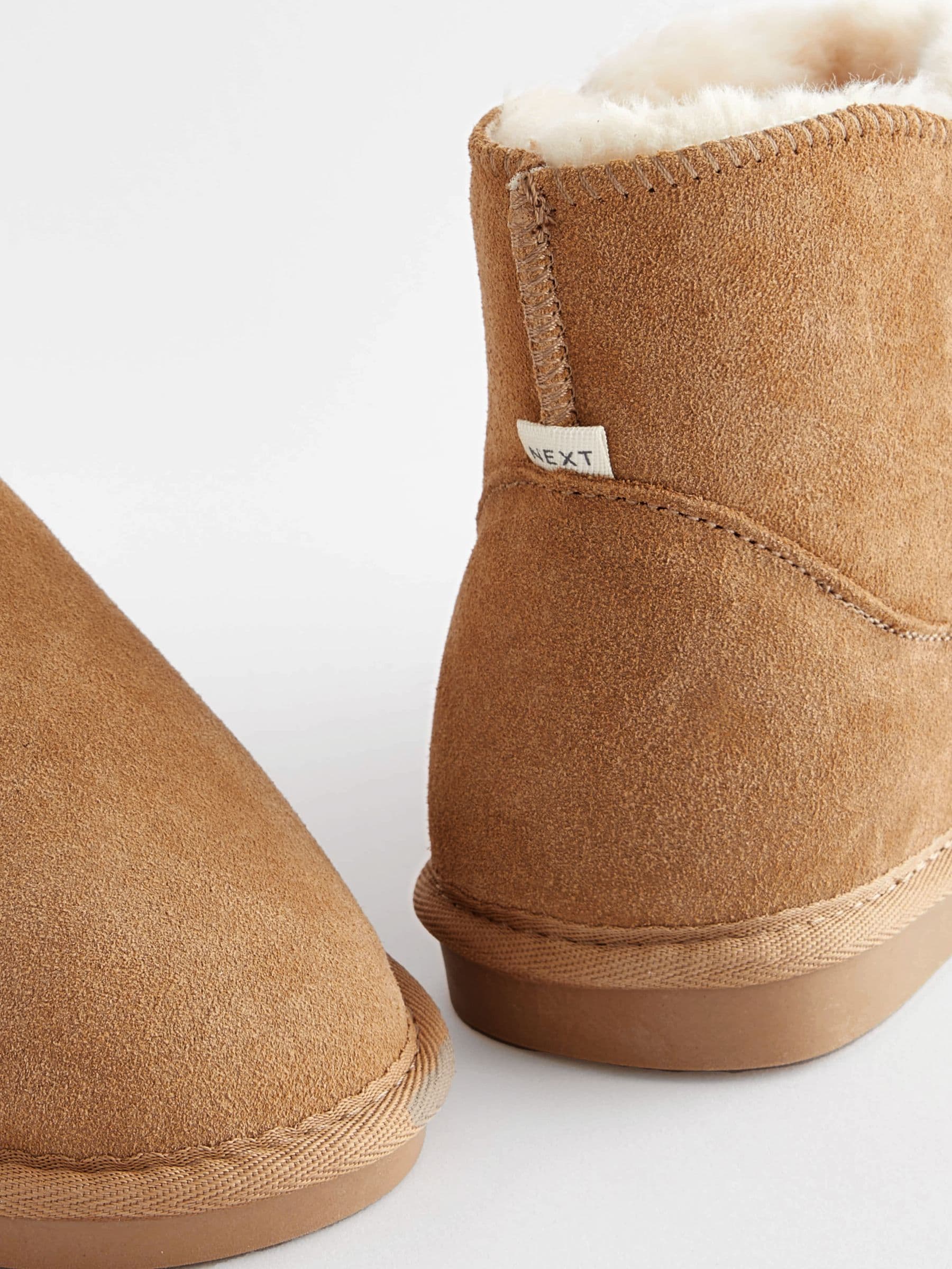 Tan faux fur boots cheap