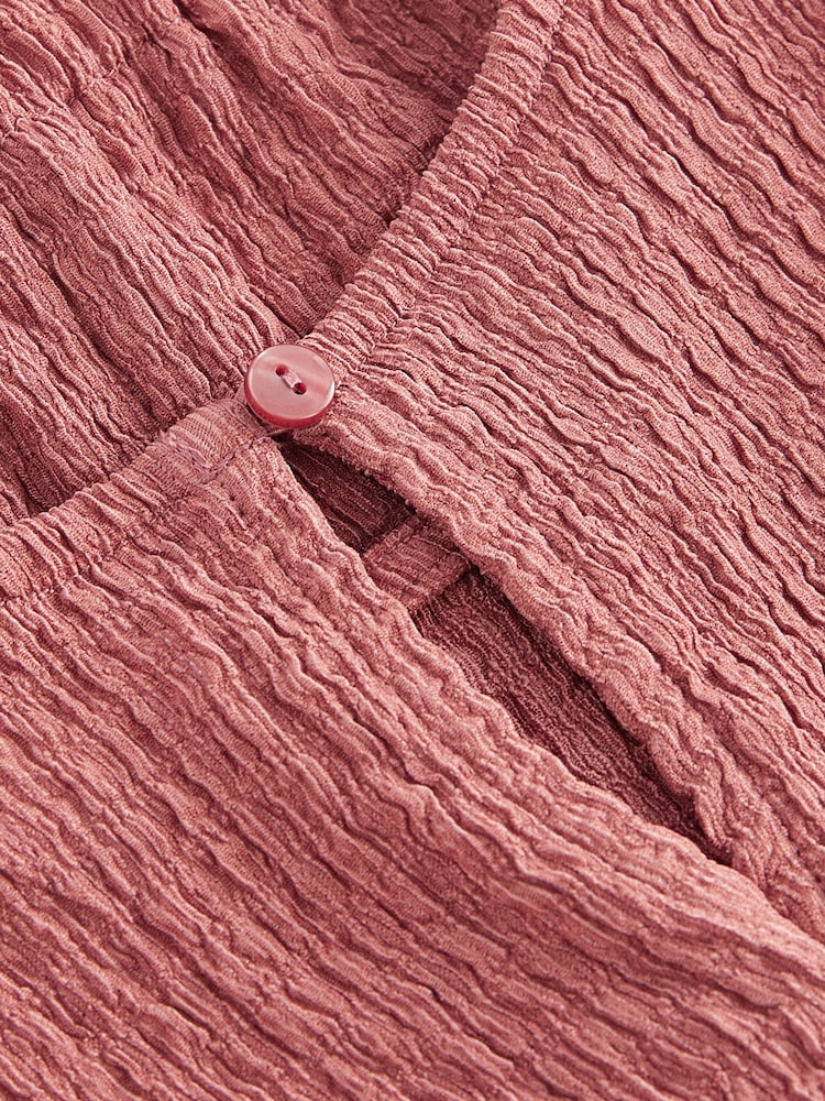 Rust Brown Textured Vest (3-16yrs) - Image 7 of 7