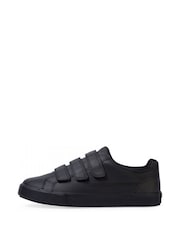 Kickers Black Tovni Hook and Loop Trainers - Image 2 of 8