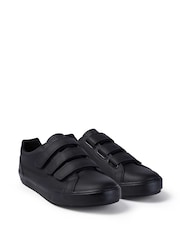 Kickers Black Tovni Hook and Loop Trainers - Image 3 of 8