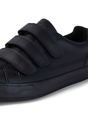 Kickers Black Tovni Hook and Loop Trainers - Image 8 of 8