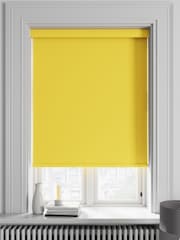 Lemon Yellow Haig Made To Measure Blackout Roller Blind - Image 1 of 3