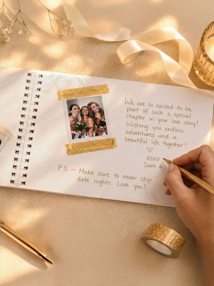 Personalised Botanical Guest Book by PMC - Image 4 of 4 Personalised Botanical Guest Book by PMC - Image 4 of 4