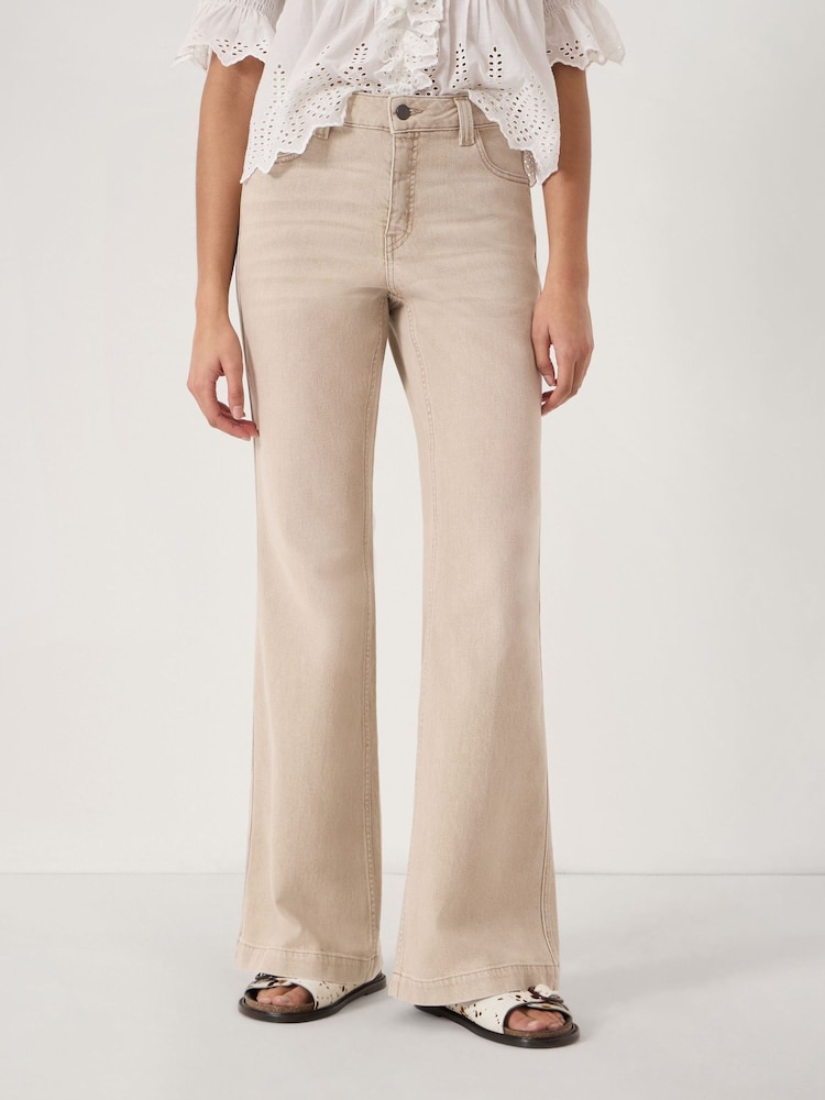 Hush Brown Ela Bootcut Jeans - Image 1 of 3