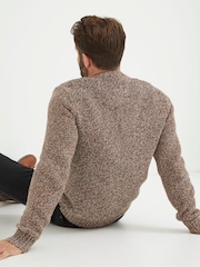 FatFace Natural Hove Crew Jumper - Image 2 of 6