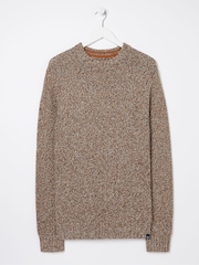 FatFace Natural Hove Crew Jumper - Image 5 of 6