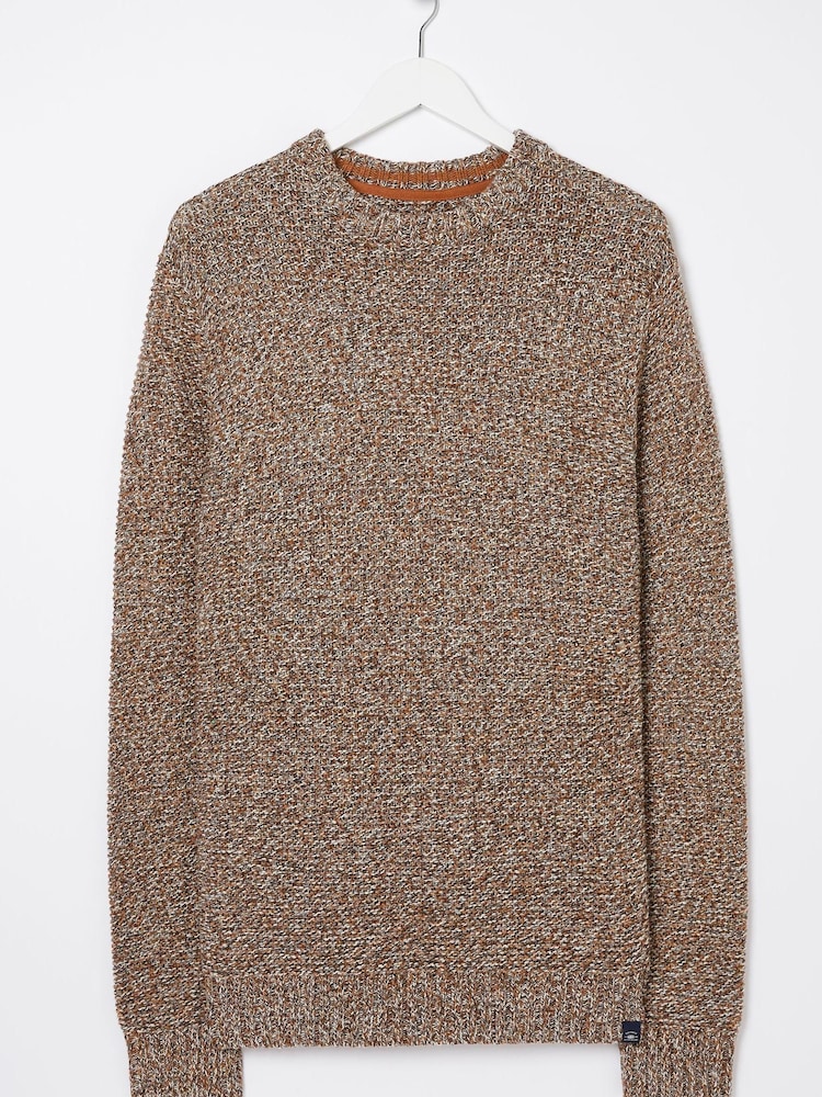 FatFace Natural Hove Crew Jumper - Image 6 of 6