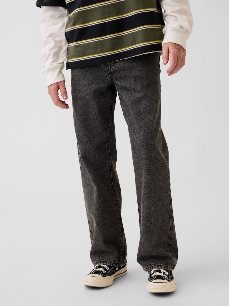 Noir - Gap Jean ample 90 (5-13ans) - Image 1 de 4