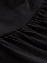 Black Bandeau Summer 100% Cotton Jumpsuit - Image 6 of 6