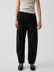 Svart - Gap Barrel Cargo Jeans (5-13år) - Bild 1 av 5