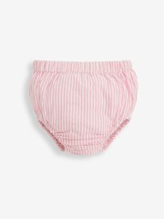 JoJo Maman Bébé Blue Sailboat Baby Dress with Knickers - Image 6 of 6