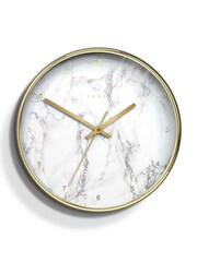 Jones Clocks Gold Penny Gold Marble Dial Wall Clock - Image 2 of 2