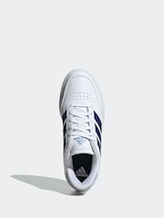 Белый/синий - adidas кроссовки Courtblock - Изображение 5 из 8