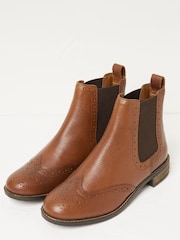 FatFace Brown Bea Ankle Chelsea Boots - Image 2 of 6