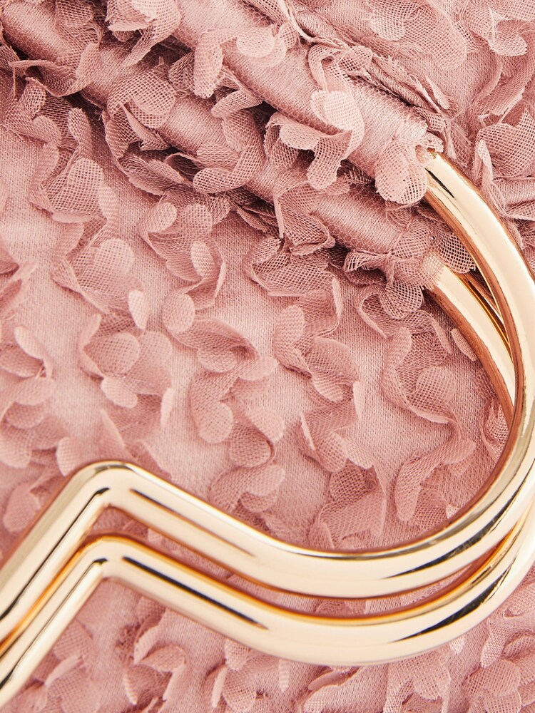 Pink Heart Handle Clutch Bag - Image 11 of 11
