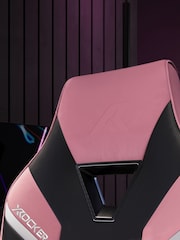 X Rocker Pink Tempest Ergonomic PC Office Gaming Chair - Image 3 of 6