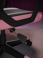 X Rocker Pink Tempest Ergonomic PC Office Gaming Chair - Image 5 of 6