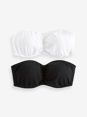 Cotton Rich Bandeau Ultimate Comfort Bras 2 Pack - Image 9 of 12