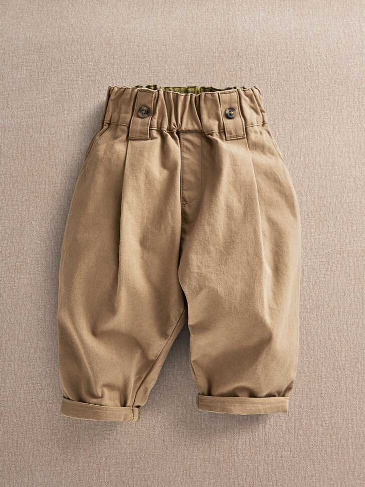 Mamas & Papas Brown Relaxed Fit Tan Trousers
