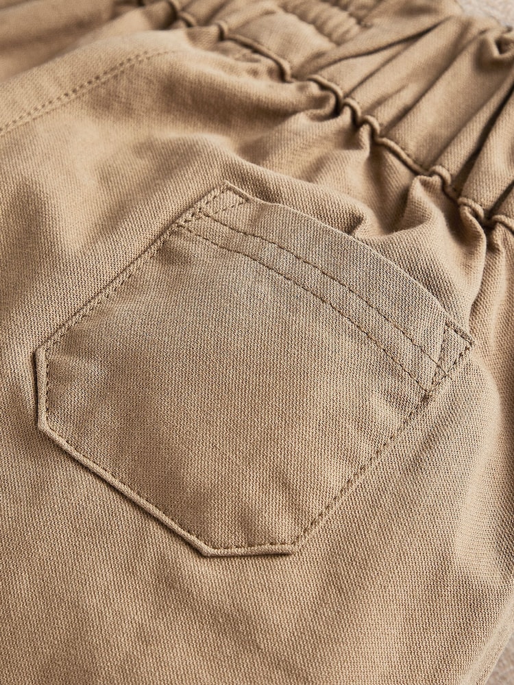 Mamas & Papas Brown Relaxed Fit Tan Trousers - Image 4 of 4