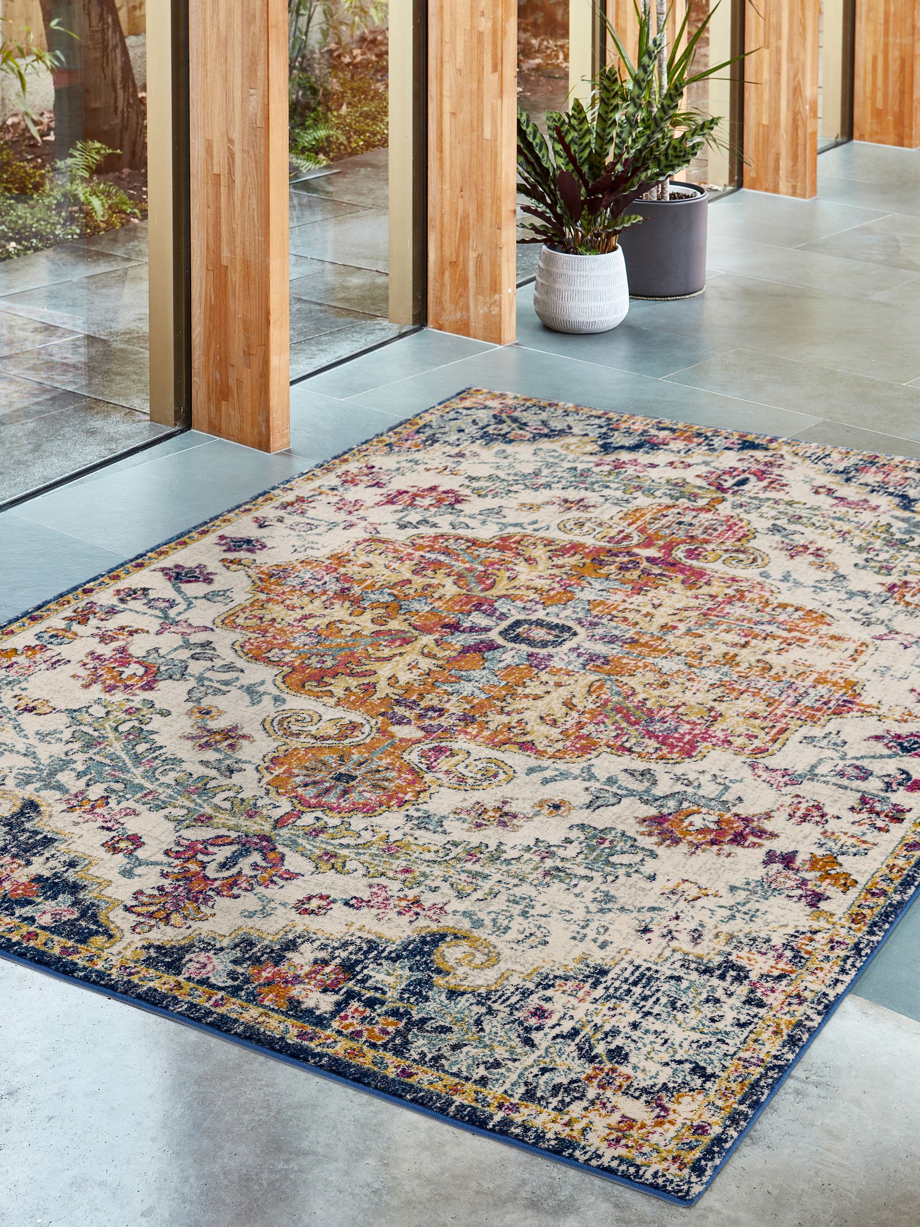 Medallion rug discount
